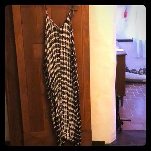 Tie dye maxi dress